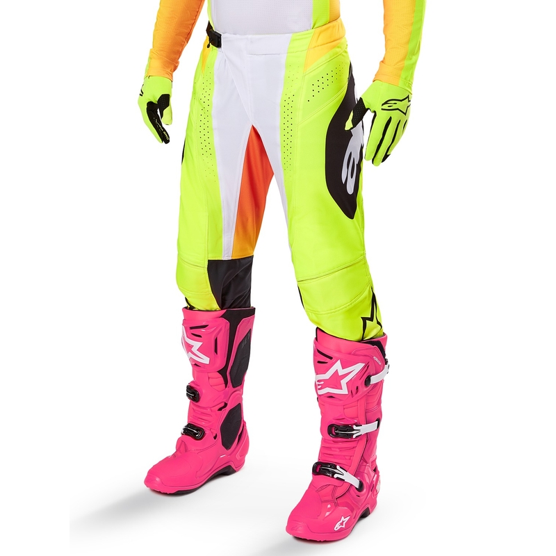 Alpinestars Techstar Melt Motocross Pants Yellow and Black