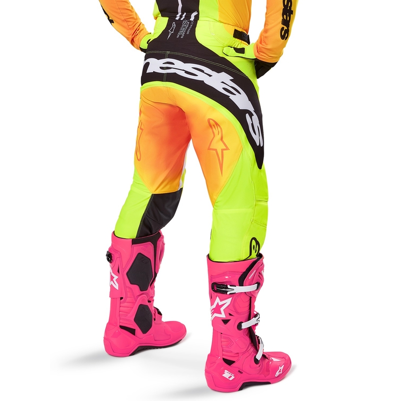Alpinestars Techstar Melt Motocross Pants Yellow and Black