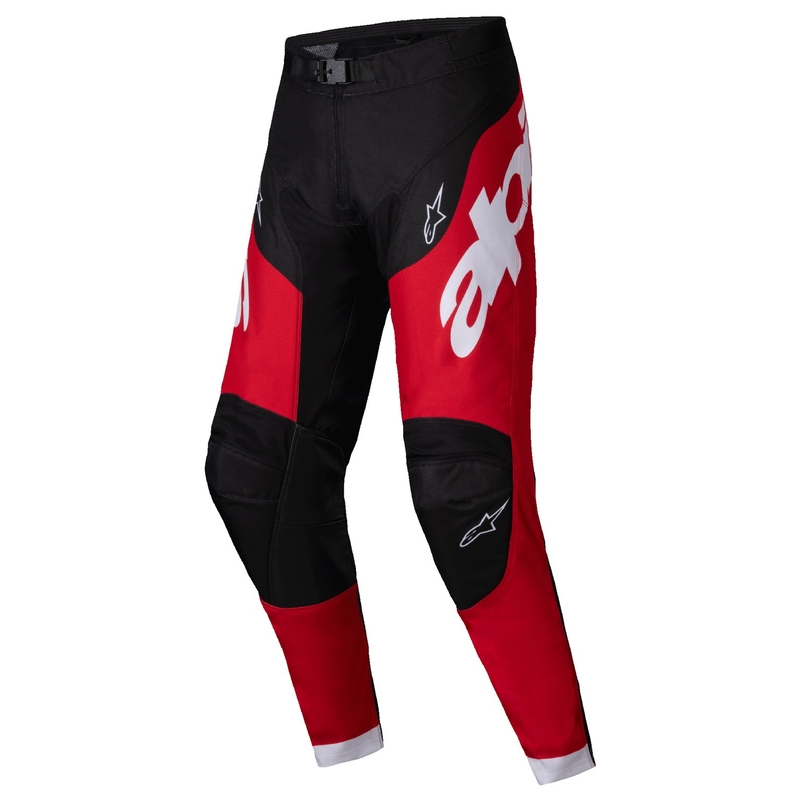 Alpinestars Racer Veil Motocross Pants Black and Red
