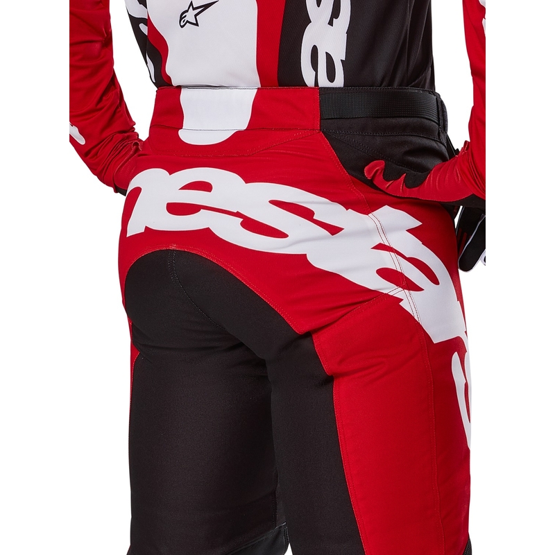 Alpinestars Racer Veil Motocross Pants Black and Red
