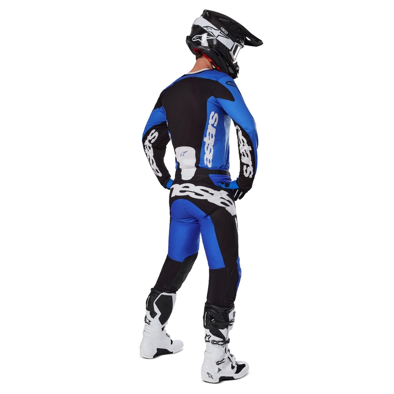Pantalon de motocross Alpinestars Racer Veil Bleu et Noir