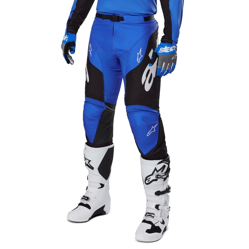Pantalon de motocross Alpinestars Racer Veil Bleu et Noir