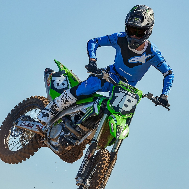 Pantalon de motocross Alpinestars Racer Veil Bleu et Noir