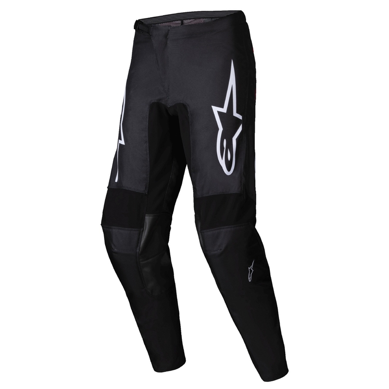 Pantalon de motocross Alpinestars Fluid Haul noir et blanc