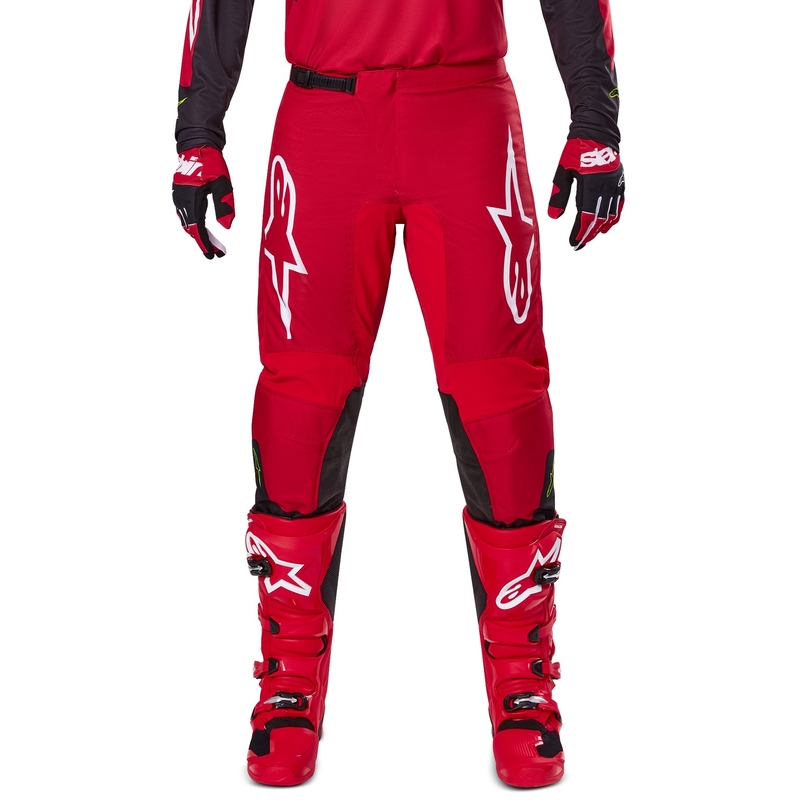 Pantalon de Motocross Alpinestars Fluid Haul Rouge et Noir
