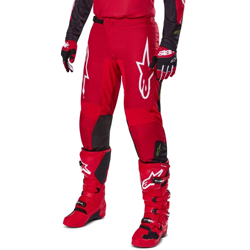 Pantalon de Motocross Alpinestars Fluid Haul Rouge et Noir