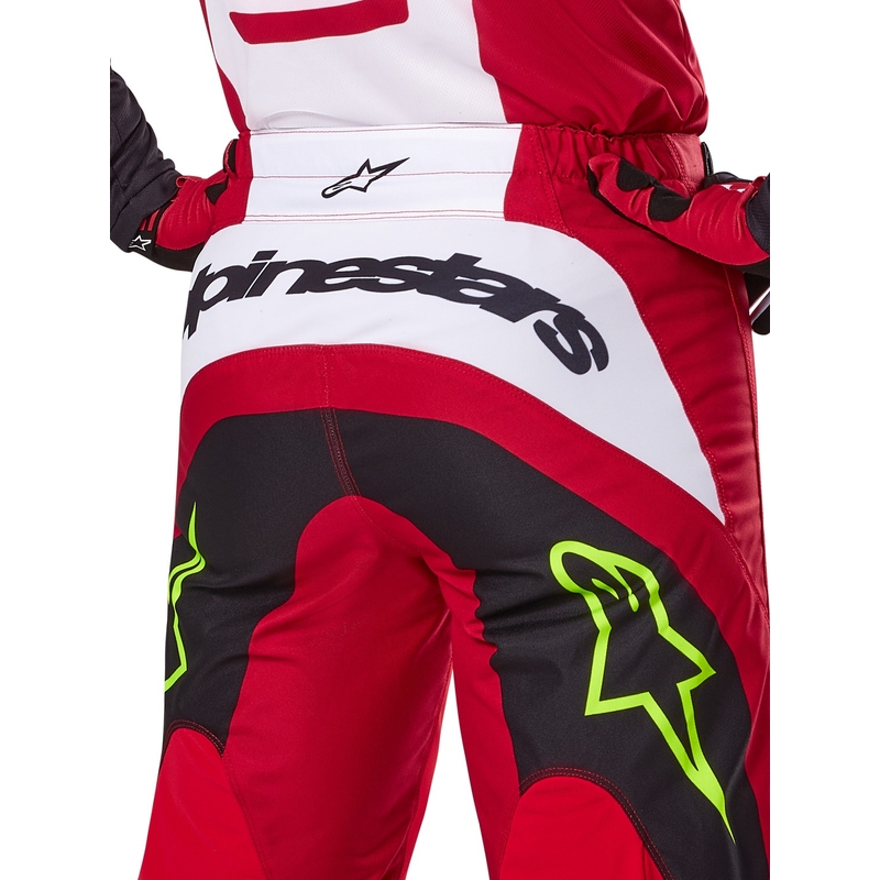 Pantalon de Motocross Alpinestars Fluid Haul Rouge et Noir