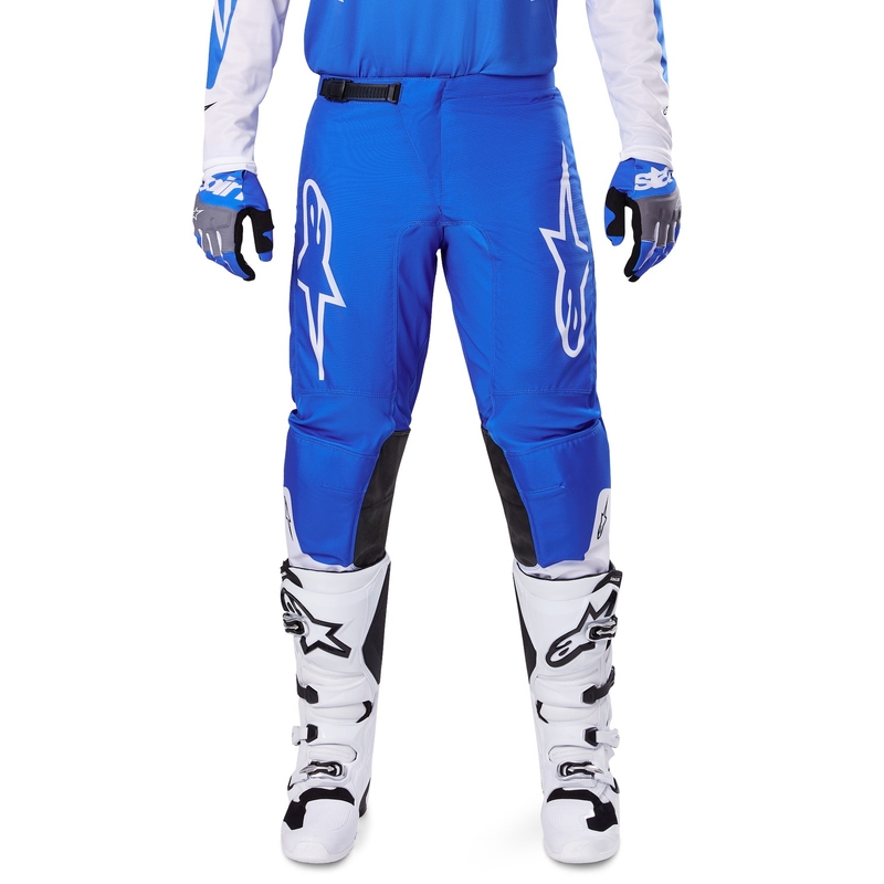 Pantalon de Motocross Alpinestars Fluid Haul Bleu et Blanc
