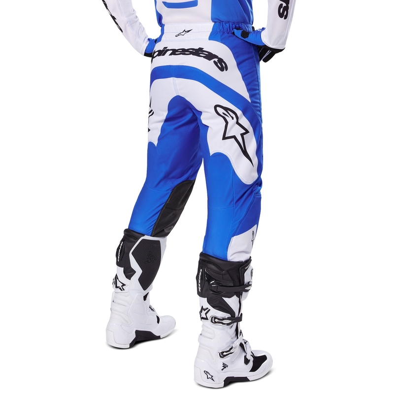 Pantalon de Motocross Alpinestars Fluid Haul Bleu et Blanc