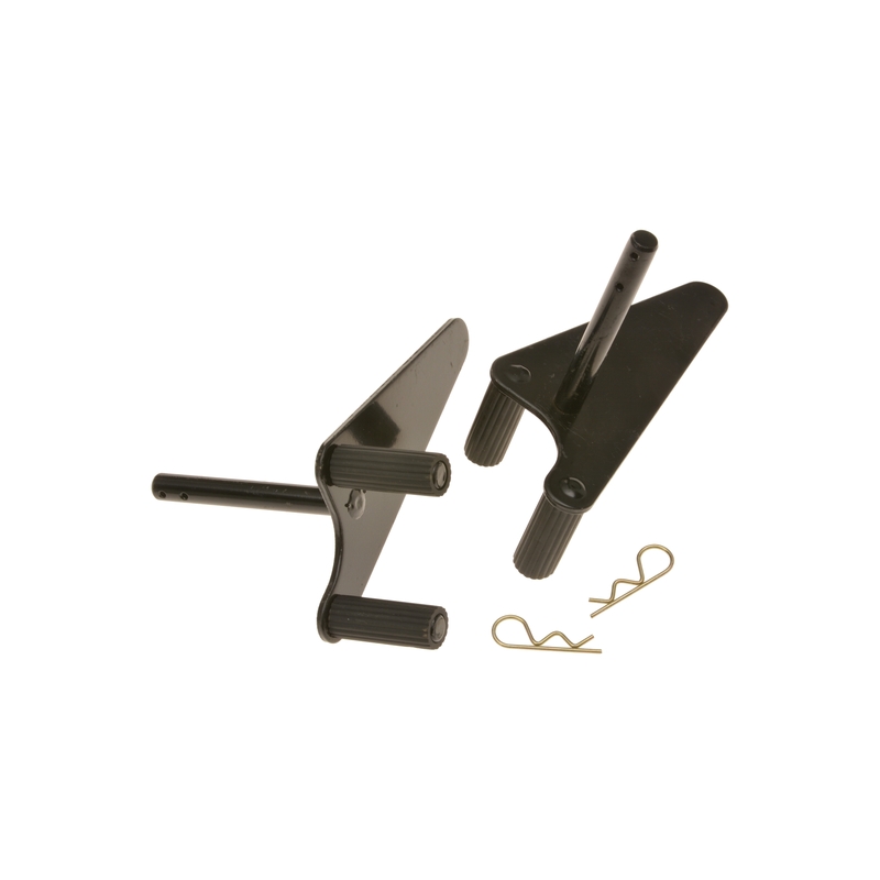 Adaptateurs de remplacement pour les supports Q-TECH noir 2 pièces