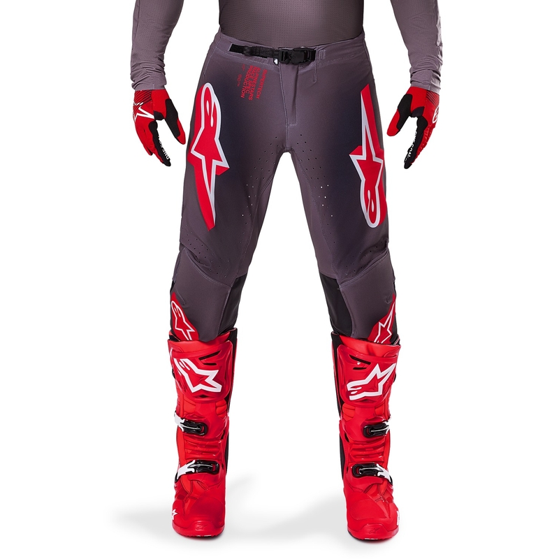 Pantalon de Motocross Alpinestars Supertech Lipan Smoke Red