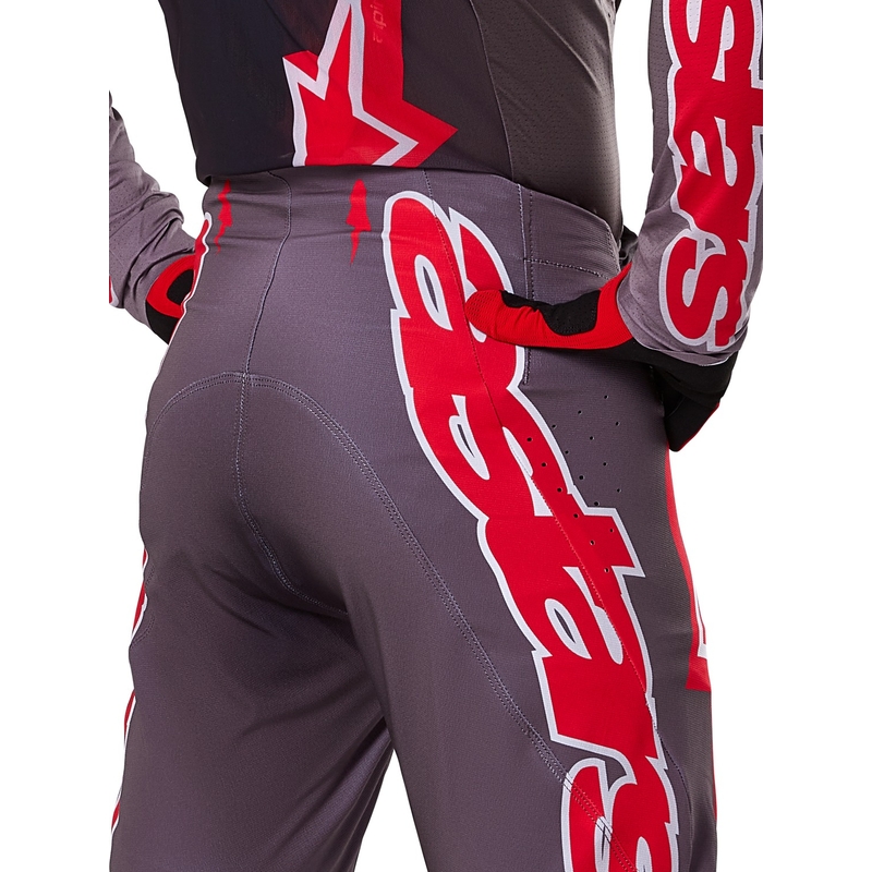 Pantalon de Motocross Alpinestars Supertech Lipan Smoke Red
