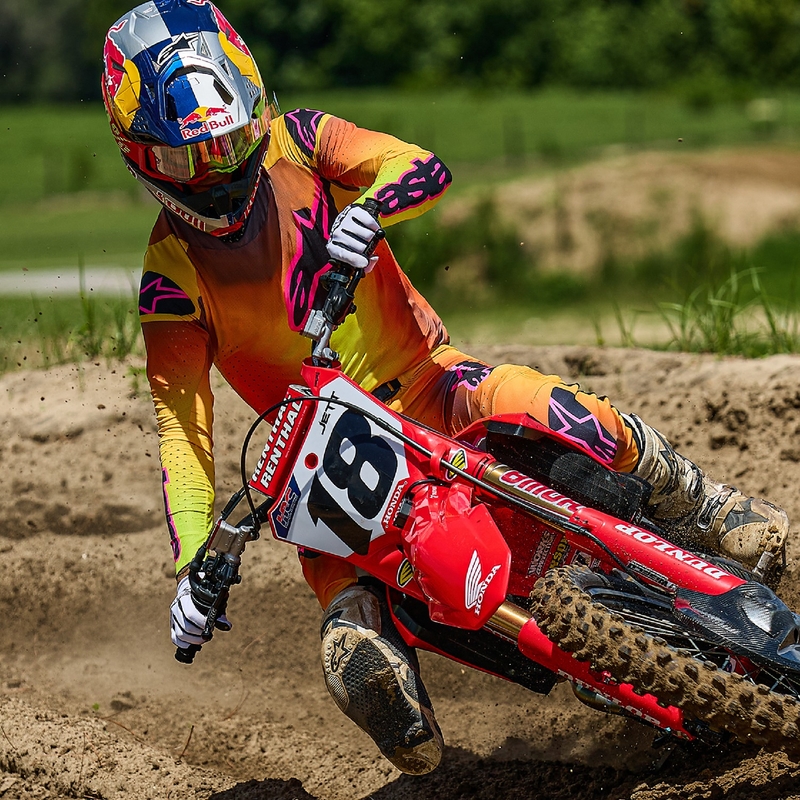 Pantalon de motocross Alpinestars Supertech Lipan jaune et rose