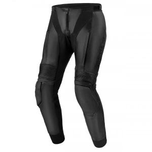 Pantalon de moto Shima Bandit 2.0 en cuir noir