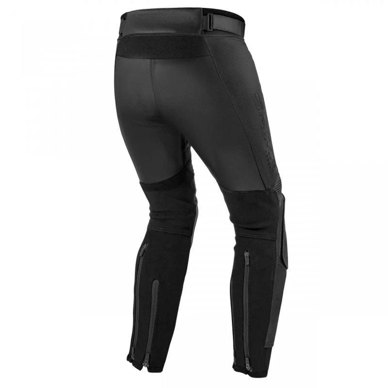 Pantalon de moto Shima Bandit 2.0 en cuir noir