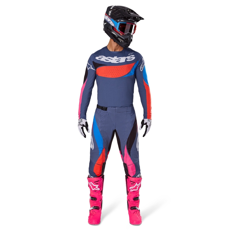 Alpinestars Techstar Dreem Motocross Pants grey-multicolor