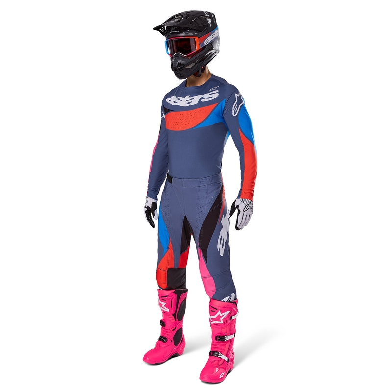 Alpinestars Techstar Dreem Motocross Pants grey-multicolor