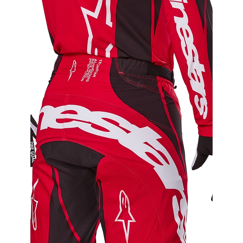 Alpinestars Techstar Dreem Motocross Pants Red and Black