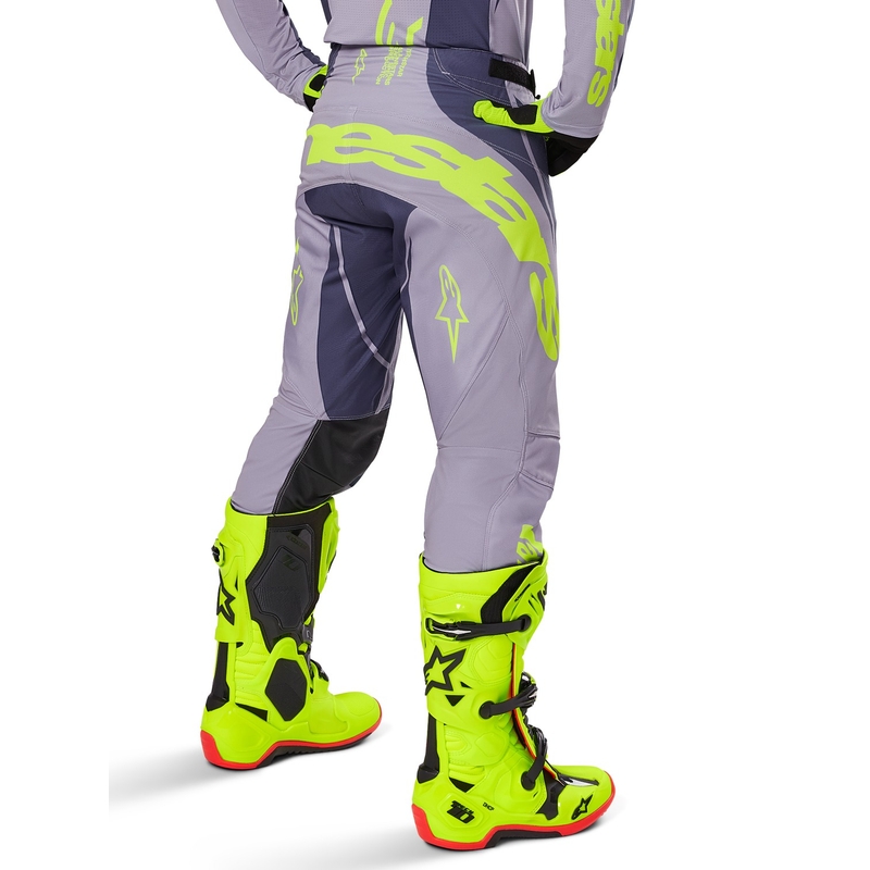 Pantalon de motocross Alpinestars Techstar Dreem gris-gris foncé