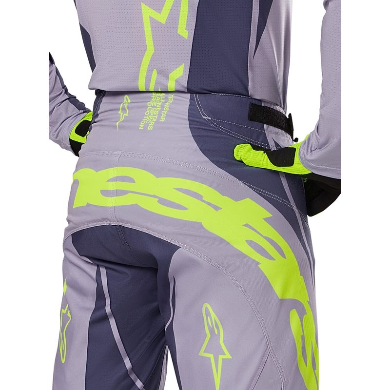 Pantalon de motocross Alpinestars Techstar Dreem gris-gris foncé