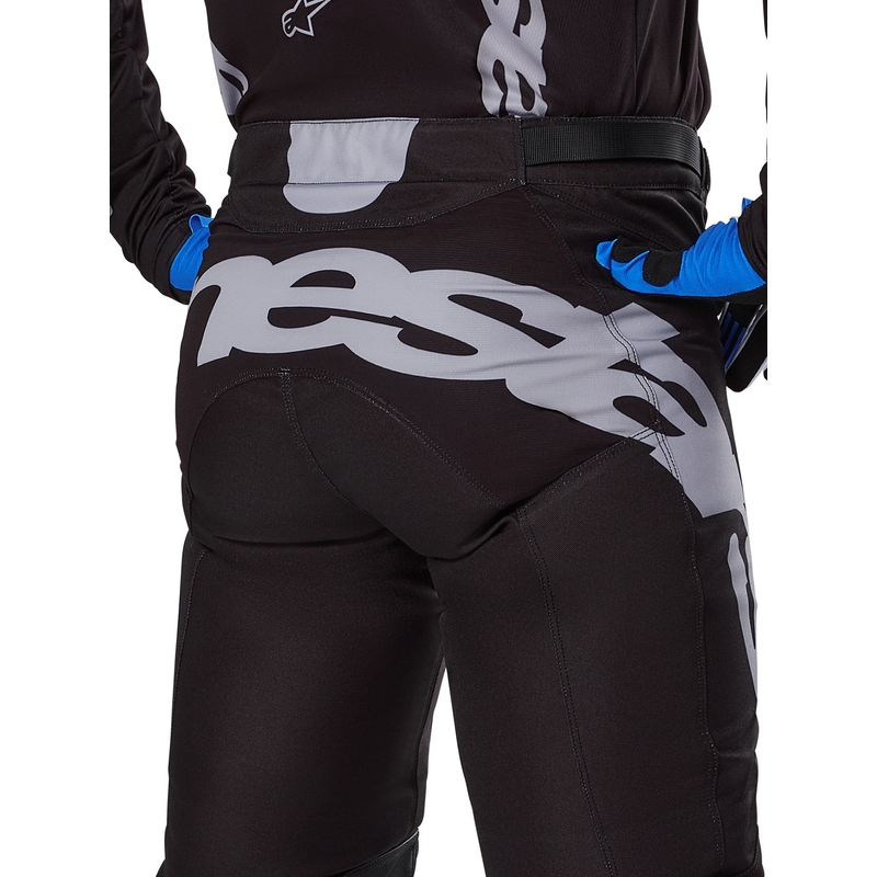 Alpinestars Racer Graphite Motocross Pants Black and Grey
