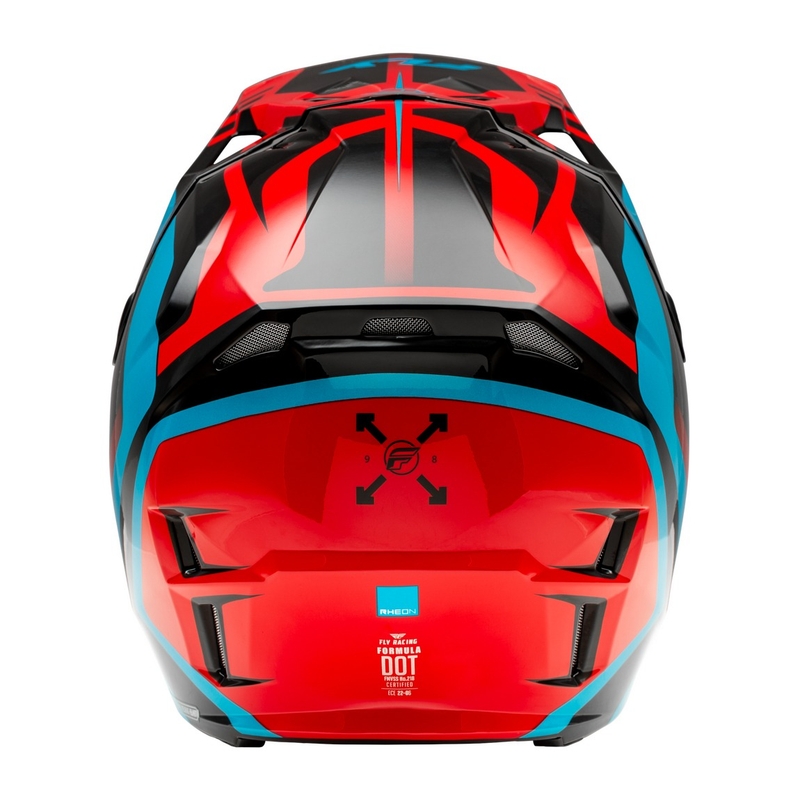 Casque motocross FLY Racing Formula CP rouge-noir-bleu