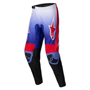 Pantalon de motocross Alpinestars Fluid Wurx violet-rouge