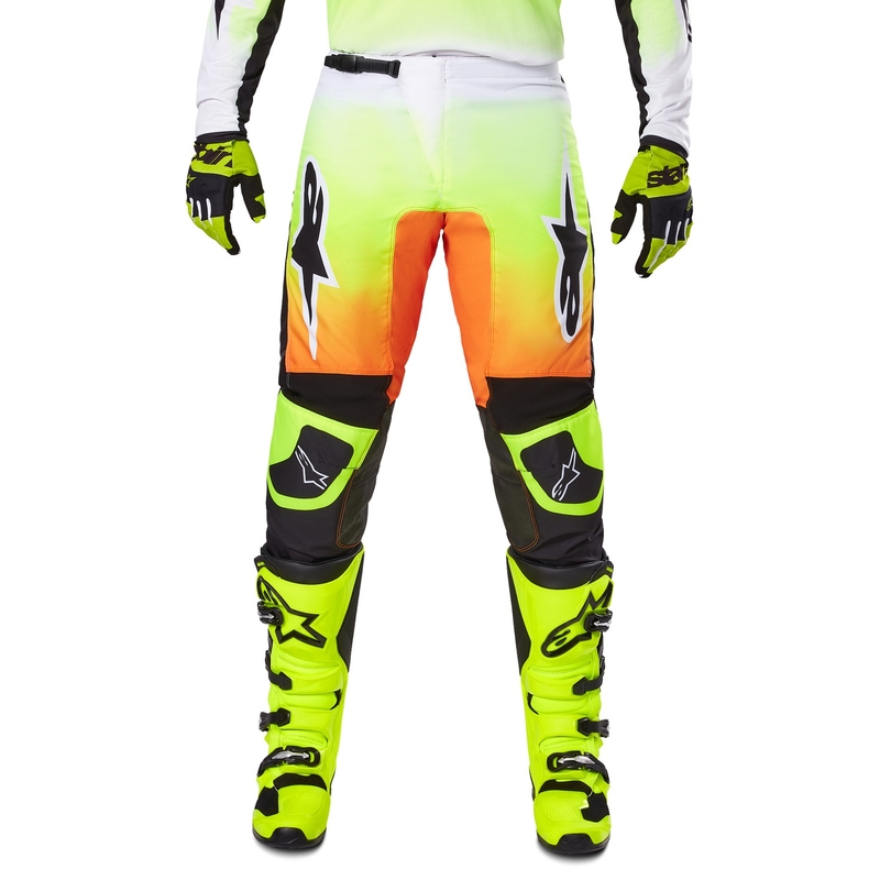 Pantalon Motocross Alpinestars Fluid Wurx Jaune et Noir