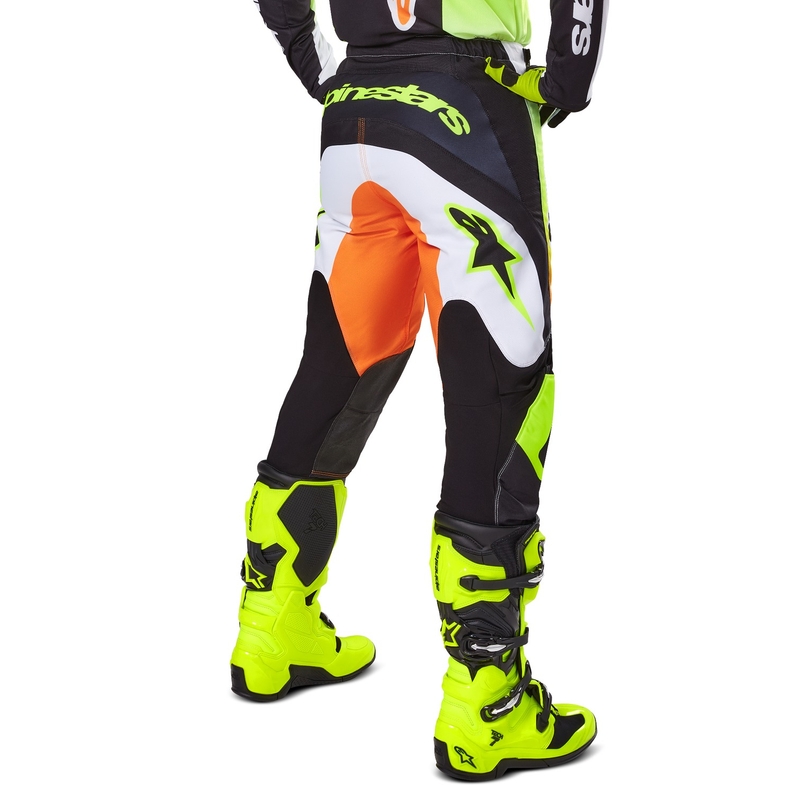 Pantalon Motocross Alpinestars Fluid Wurx Jaune et Noir