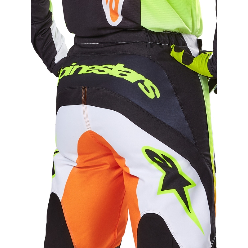 Pantalon Motocross Alpinestars Fluid Wurx Jaune et Noir