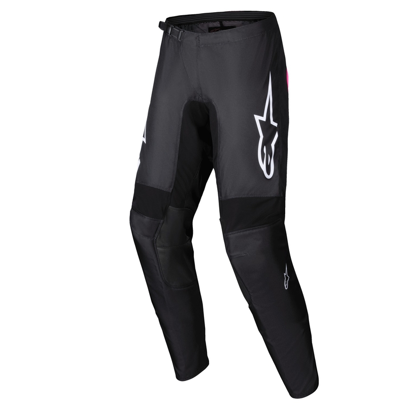 Pantalon Motocross Femme Alpinestars Stella Fluid Haul Noir-Rose fluo