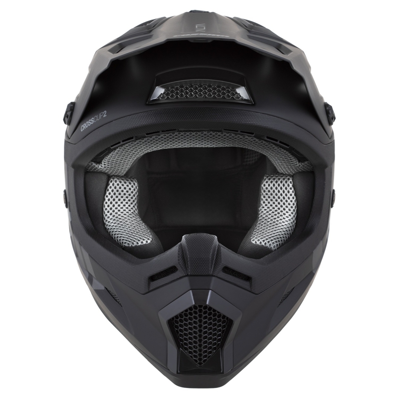 Casque motocross enfant Cassida Cross Cup 2 Alta noir mat-gris