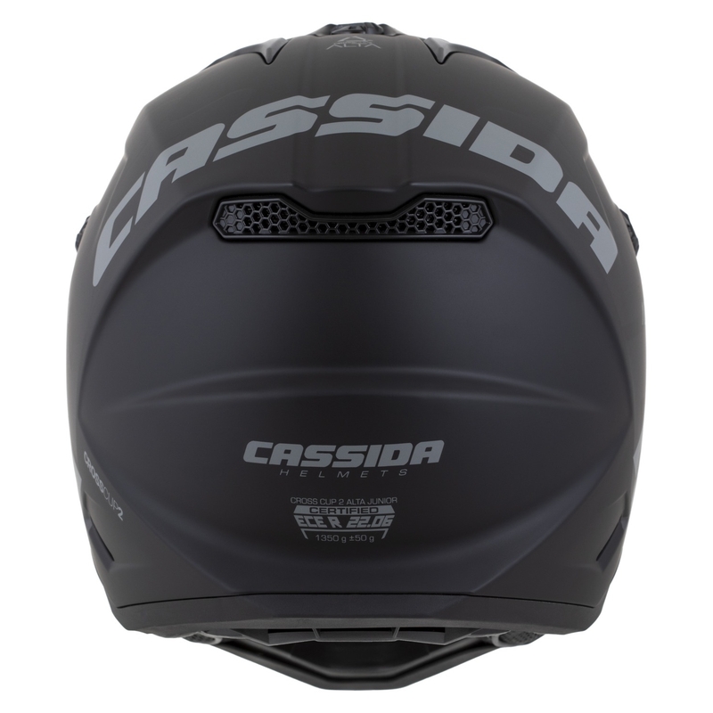 Casque motocross enfant Cassida Cross Cup 2 Alta noir mat-gris