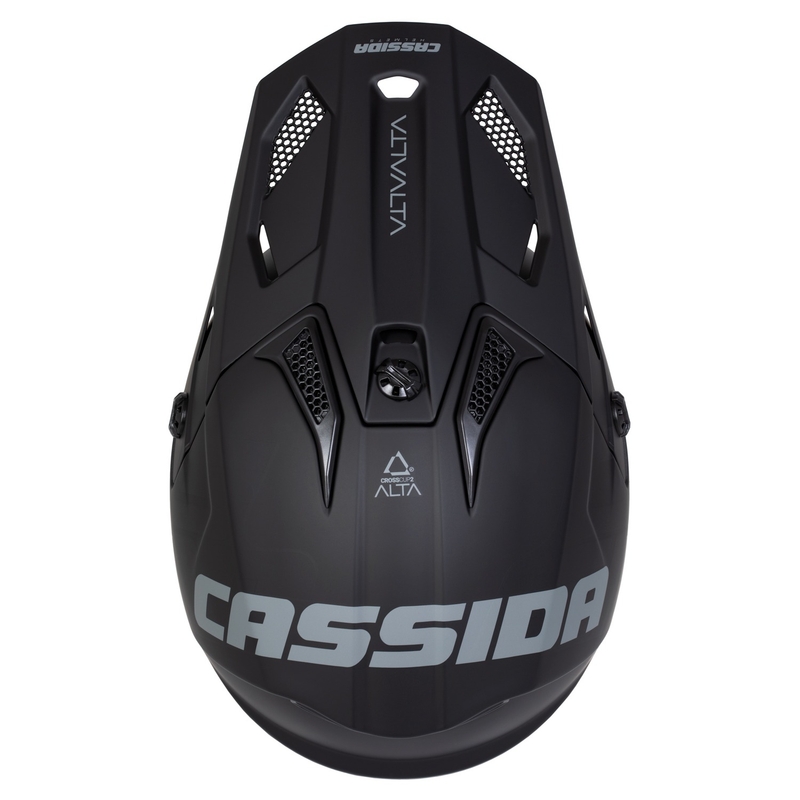 Casque motocross enfant Cassida Cross Cup 2 Alta noir mat-gris