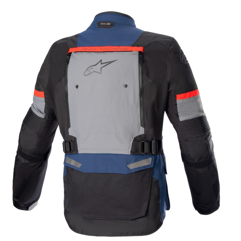 Veste moto Alpinestars Bogota PRO Drystar 2025 bleu-noir-rouge