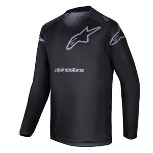 Alpinestars Racer Graphite Kids Motocross Jersey Black