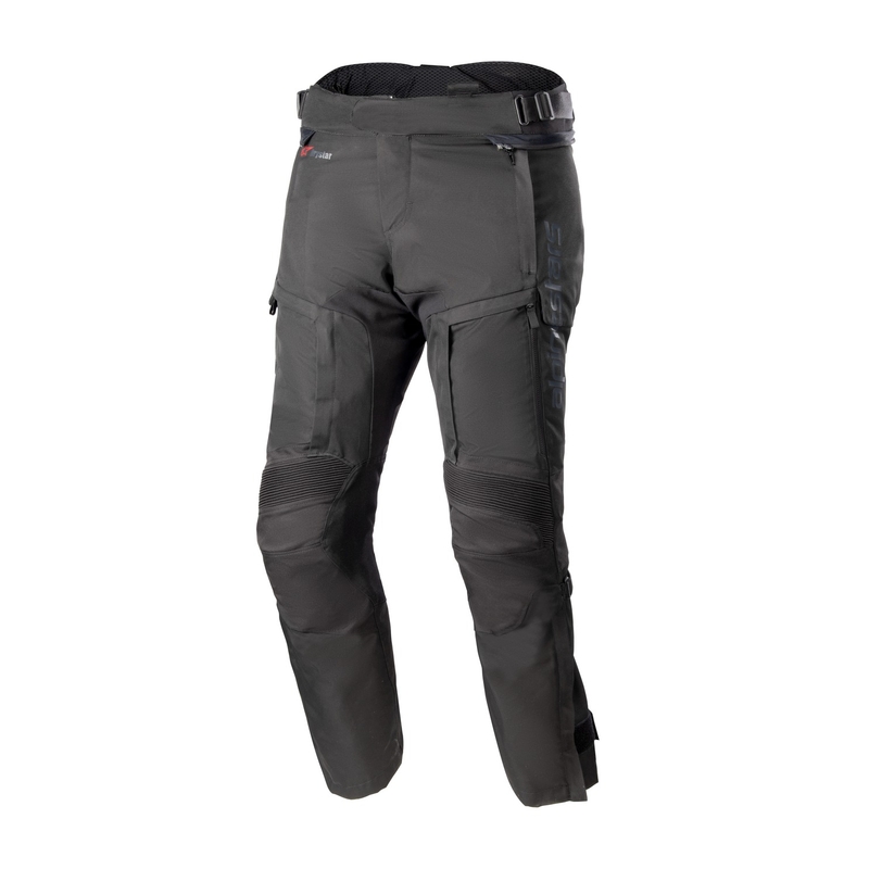 Pantalon moto court Alpinestars Bogota Pro Drystar 4 saisons, noir