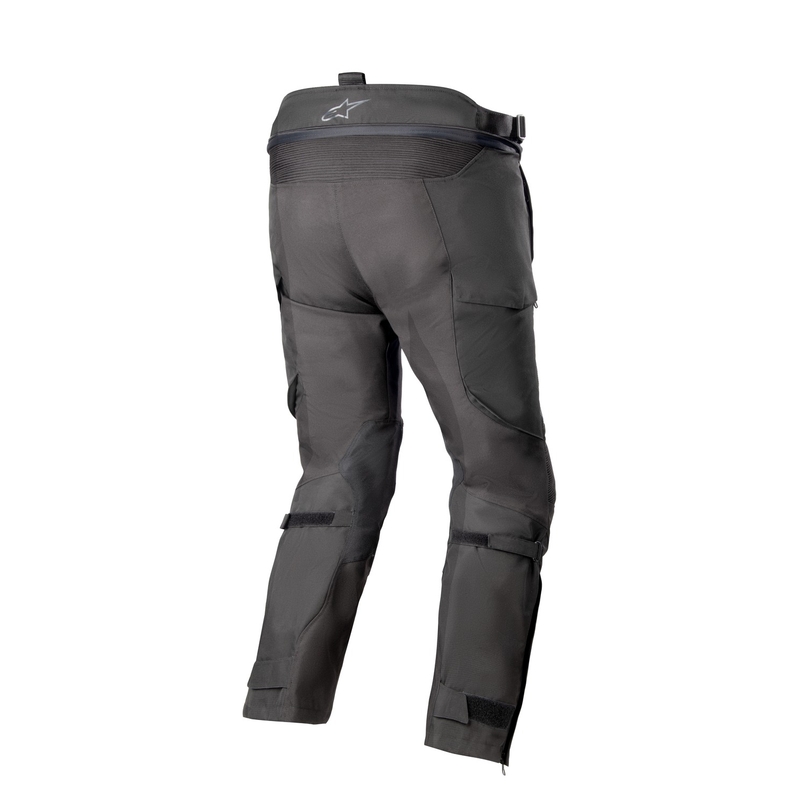 Pantalon moto court Alpinestars Bogota Pro Drystar 4 saisons, noir