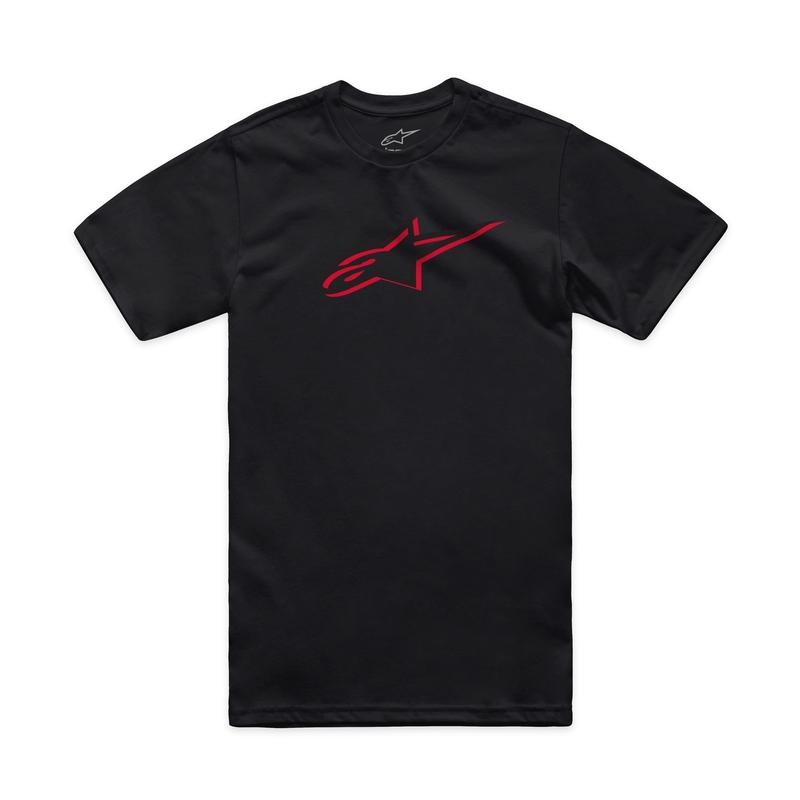 T-shirt Alpinestars Ageless Shadow CSF noir-rouge