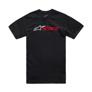 T-shirt Alpinestars Blaze 2.0 CSF noir-blanc-rouge