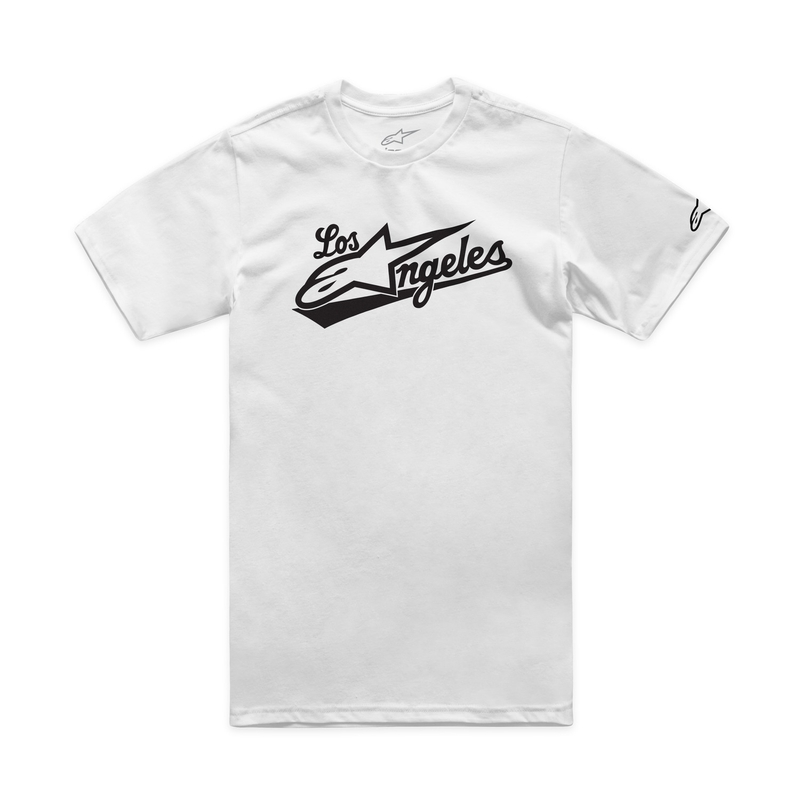 T-shirt Alpinestars Los Angeles CSF blanc