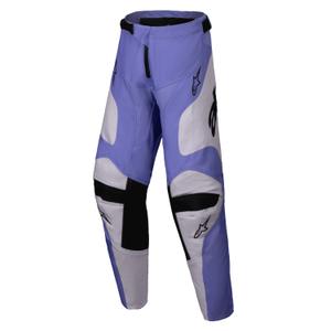 Alpinestars Racer Veil Kids Motocross Pants Purple and Black (Pantalon de motocross pour enfants)