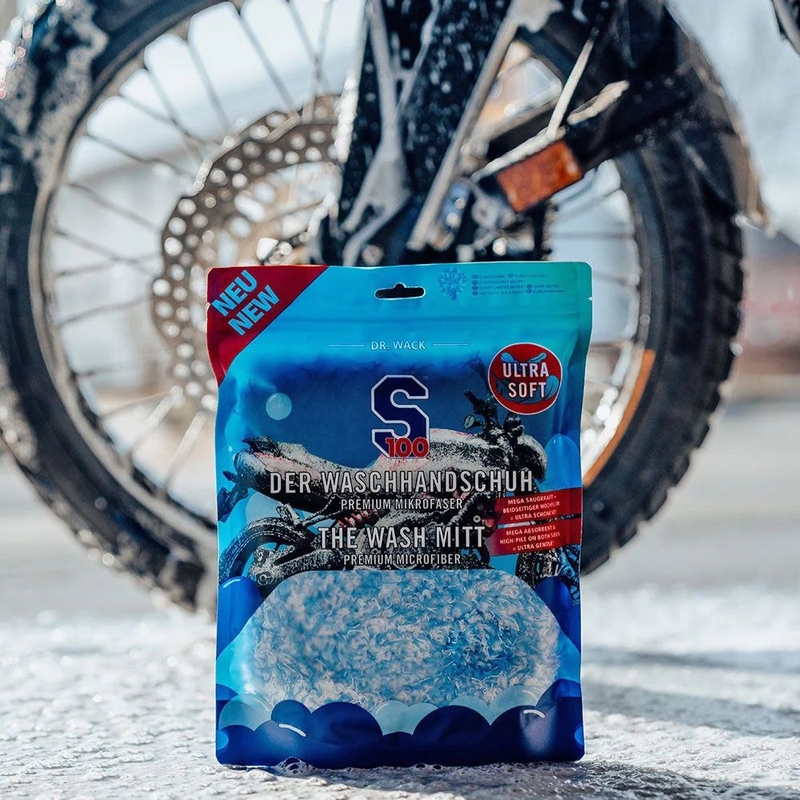 Gant de lavage en microfibre S100