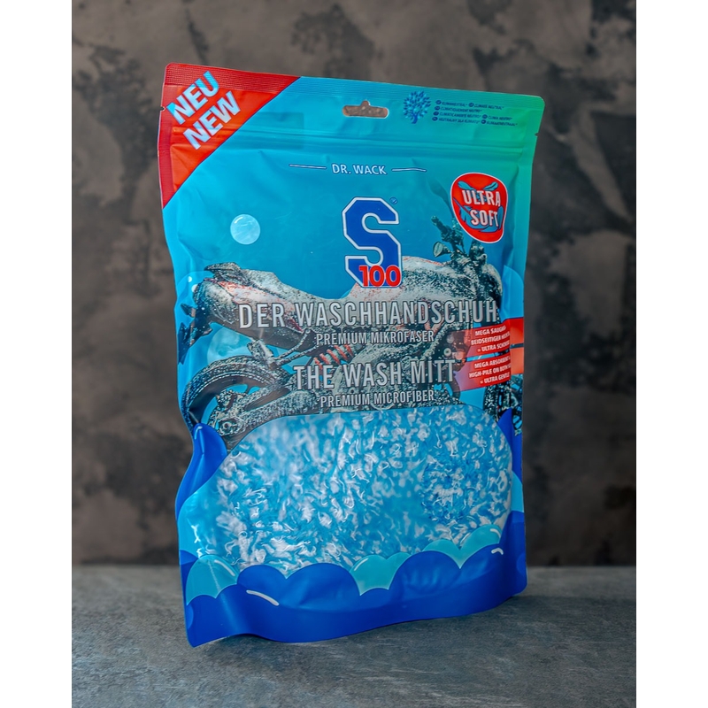 Gant de lavage en microfibre S100