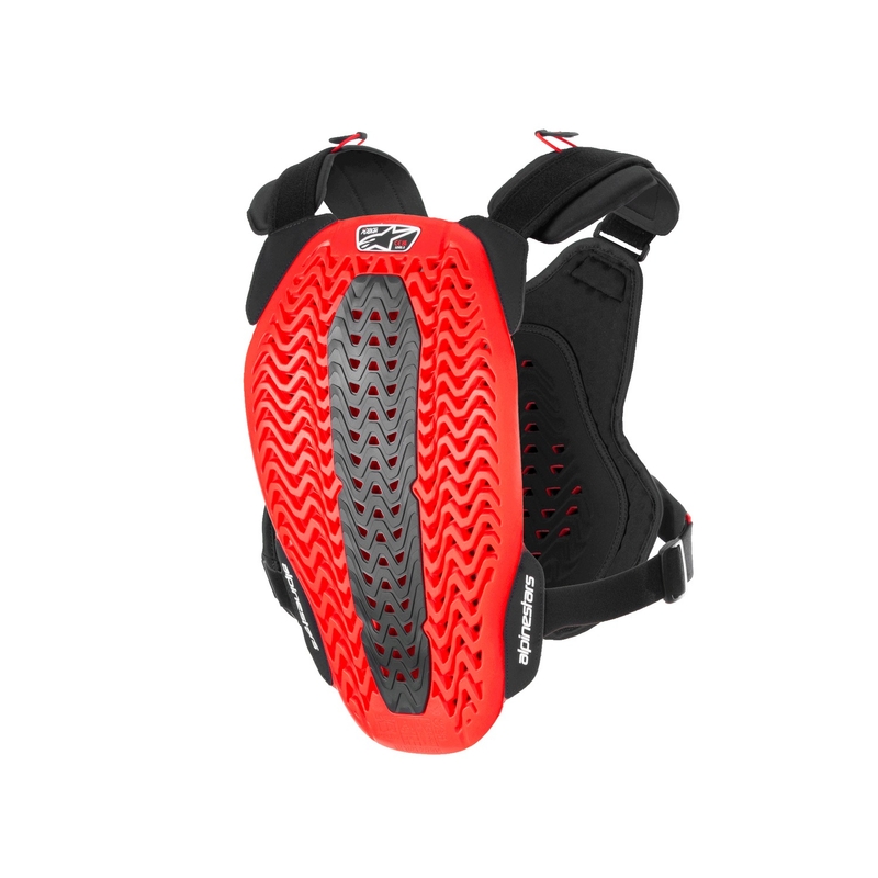 Protection thoracique Alpinestars A-5 Plasma noir-rouge-blanc