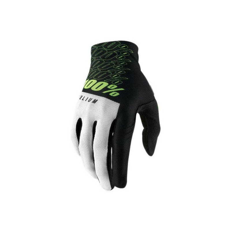 Gants de motocross 100% Celium jaune fluo
