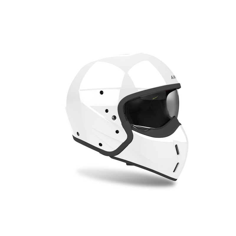Casque moto modulable Airoh J110 Color Glossy White