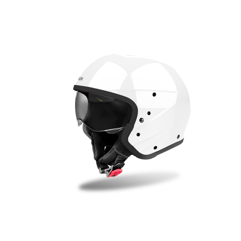 Casque moto modulable Airoh J110 Color Glossy White