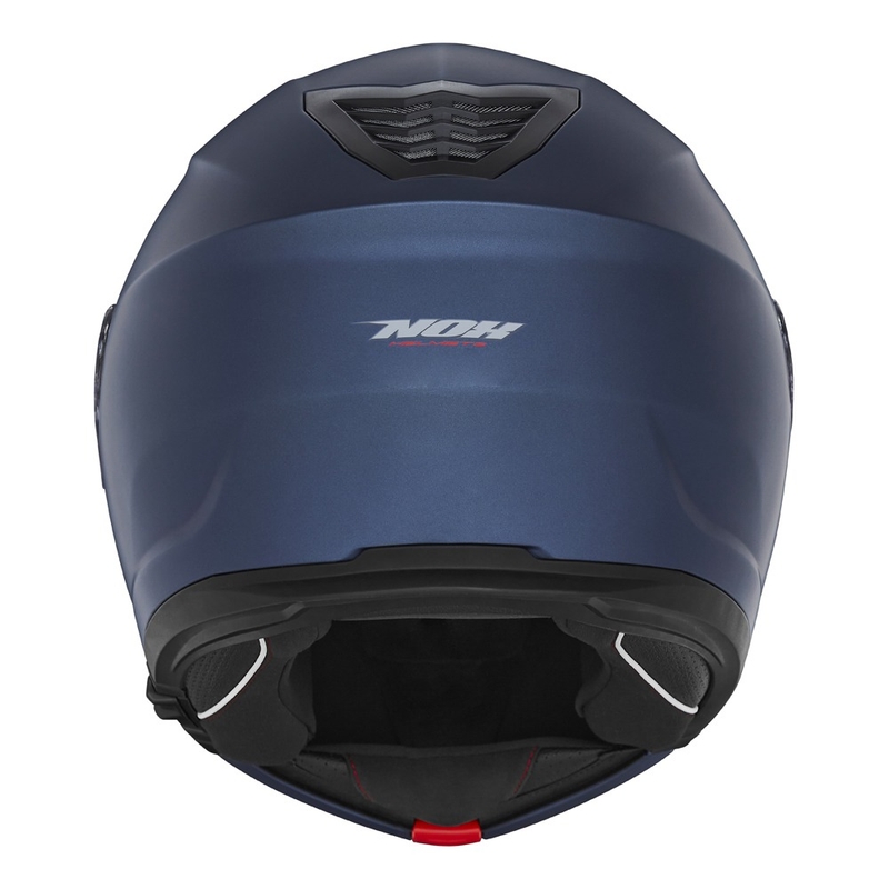 Casque moto modulable NOX N968 bleu mat