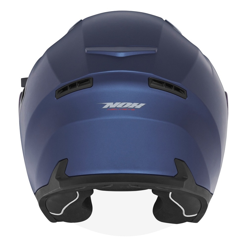 Casque ouvert NOX N130 bleu mat